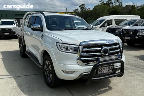 White 2022 GWM UTE Dual Cab Utility Cannon-X (4X4)