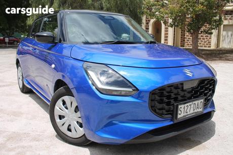 Blue 2024 Suzuki Swift Hatchback Hybrid