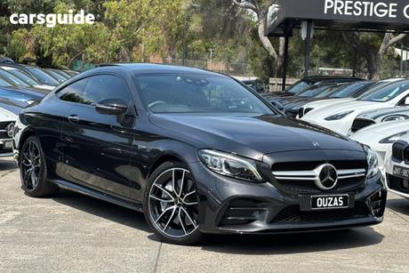 Grey 2020 Mercedes-Benz C43 Coupe