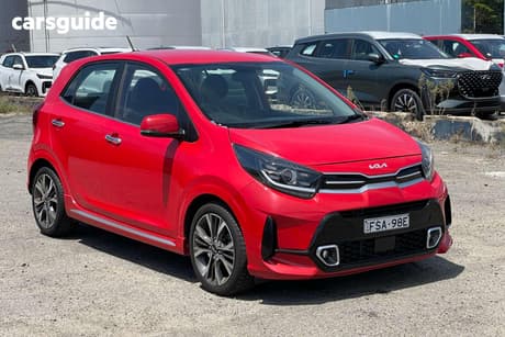 Red 2022 Kia Picanto Hatchback Gt (Turbo) (Pe)