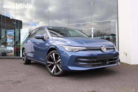 Blue 2025 Volkswagen Golf Hatchback Style