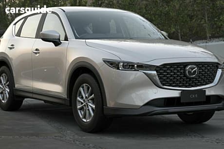 Silver 2025 Mazda CX-5 Wagon G25 Maxx Sport (Fwd)