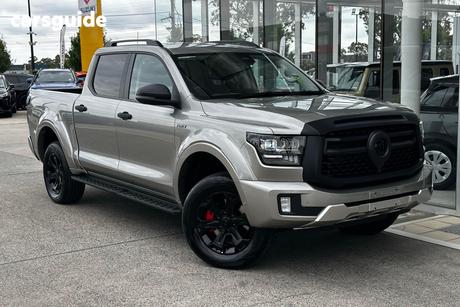 Grey 2025 GWM Cannon Alpha Dual Cab Utility Ultra Phev (4X4)