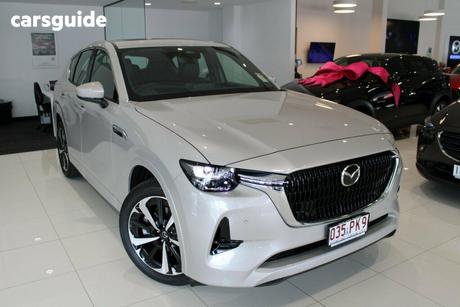 Beige 2025 Mazda CX-60 Wagon P50E Azami Phev