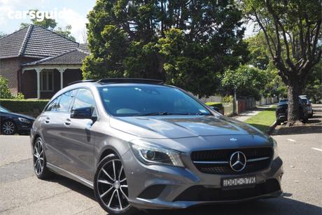 Grey 2016 Mercedes-Benz CLA200 Wagon Shooting Brake