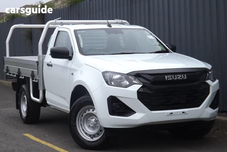 White 2025 Isuzu D-MAX Cab Chassis Sx (4X2) High-Ride