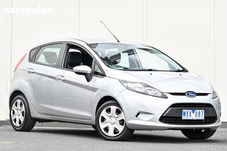 Silver 2008 Ford Fiesta Hatchback Lx