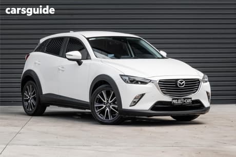 White 2017 Mazda CX-3 Wagon S Touring (Fwd)