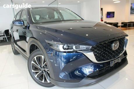 Blue 2025 Mazda CX-5 Wagon G25 Touring (Fwd)