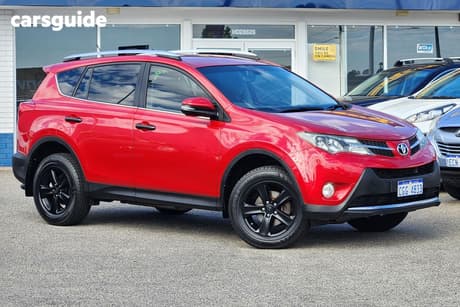 Red 2013 Toyota RAV4 Wagon Gxl (4X4)