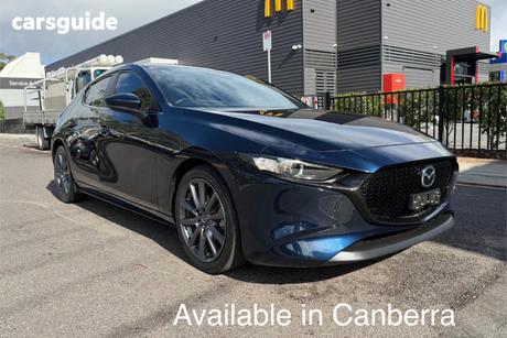 Blue 2020 Mazda 3 Hatchback G20 Evolve