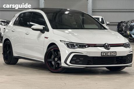 White 2022 Volkswagen Golf Hatchback Gti