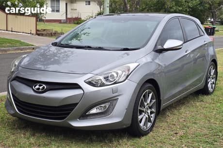 Grey 2013 Hyundai I30 Hatchback Sr