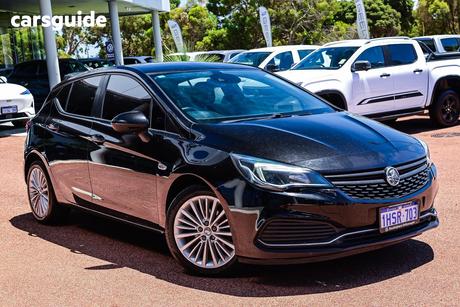 Black 2017 Holden Astra Hatchback R