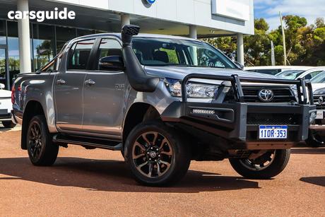 Silver 2023 Toyota Hilux Double Cab Chassis Sr (4X4)