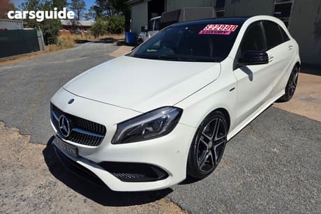 White 2016 Mercedes-Benz A250 Hatchback Sport