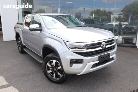 Silver 2024 Volkswagen Amarok Dual Cab Utility Style Tdi600 4Motion
