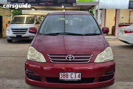Red 2008 Toyota Avensis Wagon Verso Glx