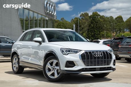 White 2024 Audi Q3 Wagon 35 Tfsi