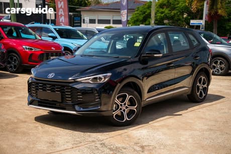 Black 2025 MG ZS Wagon Vibe Turbo