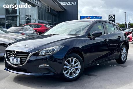 Blue 2014 Mazda 3 Hatchback Maxx