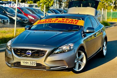 Grey 2014 Volvo V40 Hatchback D2 Kinetic