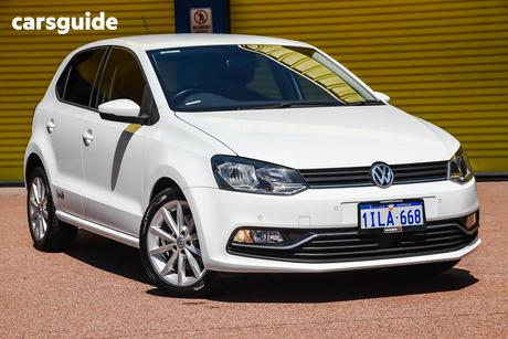 White 2017 Volkswagen Polo Hatchback Urban + (81Tsi)