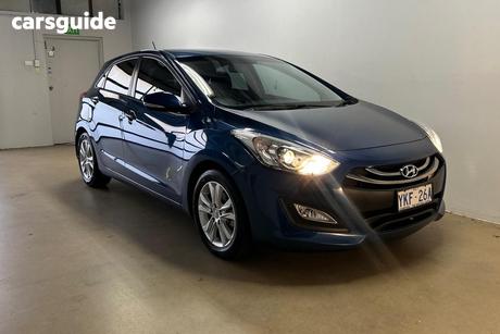 Blue 2014 Hyundai I30 Hatchback Se