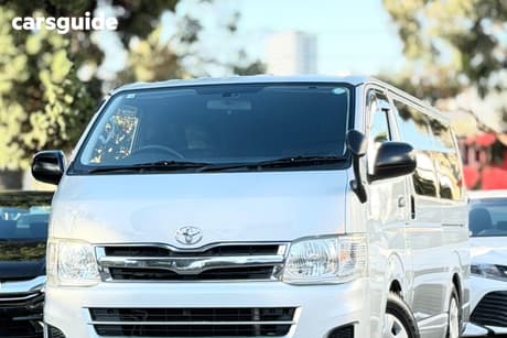 Silver 2012 Toyota HiAce Commercial DX LONG GL TRH200