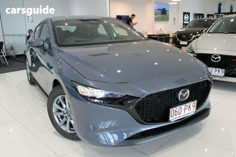 Grey 2025 Mazda Mazda3 Hatchback G20 Pure