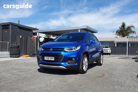 Blue 2017 Holden Trax Wagon Ltz