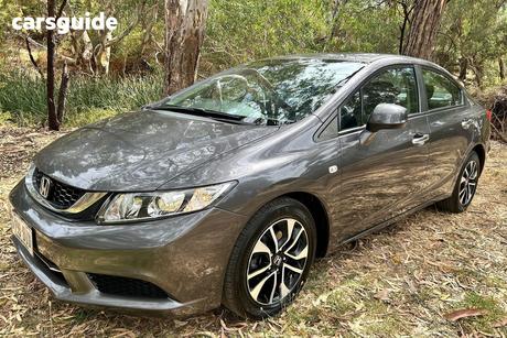 Grey 2015 Honda Civic Sedan Vti-S
