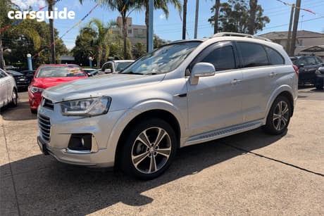 Silver 2017 Holden Captiva Wagon 7 Ltz (Awd)