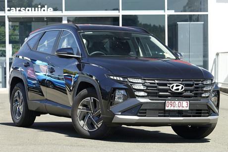 Blue 2025 Hyundai Tucson Wagon Hybrid (Fwd)