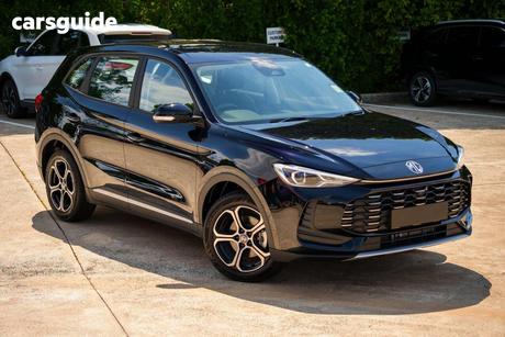 Black 2025 MG ZS Wagon Vibe Turbo