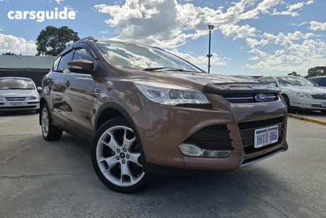 Brown 2013 Ford Kuga Wagon Titanium