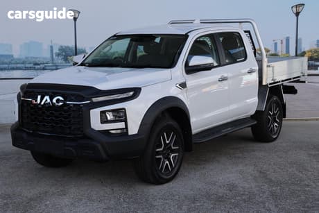 White 2024 JAC T9 UTE Dual Cab Pick-up Oasis (4X4)