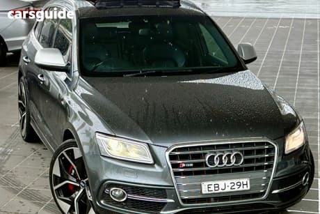 Grey 2014 Audi SQ5 Wagon 3.0 Tdi Quattro