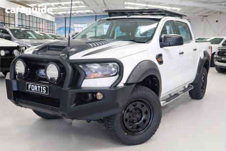 White 2016 Ford Ranger Crew Cab Utility Xl 2.2 (4X4)