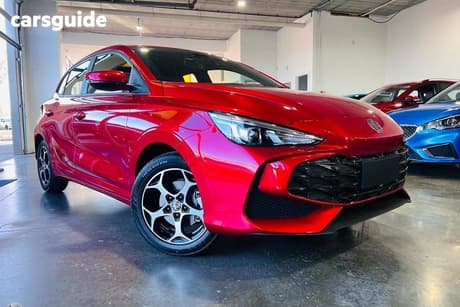 Red 2025 MG MG3 Hatchback Excite