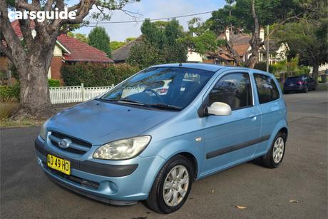 Blue 2006 Hyundai Getz Hatchback 1.6
