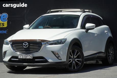 White 2016 Mazda CX-3 Wagon Akari (Awd)