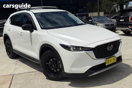 White 2022 Mazda CX-5 Wagon Touring (Awd)