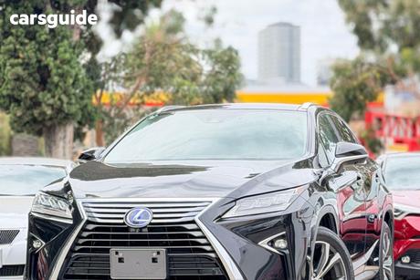 Black 2018 Lexus RX450H Wagon Luxury Hybrid