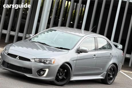 Grey 2017 Mitsubishi Lancer Sedan Es Sport