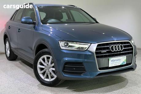 Blue 2017 Audi Q3 Wagon 2.0 Tdi Quattro (110Kw)