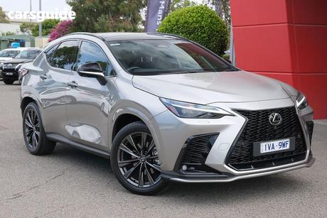 Silver 2024 Lexus NX350 Wagon F Sport Awd