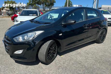 Black 2016 Hyundai I30 Hatchback Active