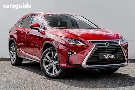 Red 2016 Lexus RX200T Wagon Luxury