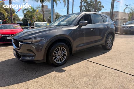 Grey 2017 Mazda CX-5 Wagon Touring (4X4)